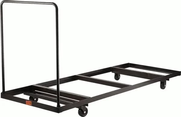 National Public Seating DY-3096 Folding Table Dolly - Horizontal Storage - Max 96"L — view 5