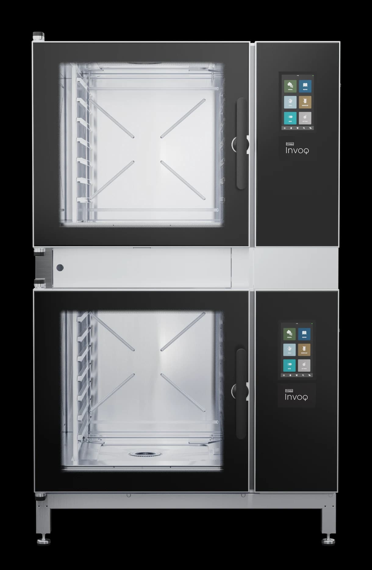 Blodgett 62/62BLE Invoq Series Electric Freestanding Combi Oven Full Size Boilerless 2 Ovens — 480V, 3PH