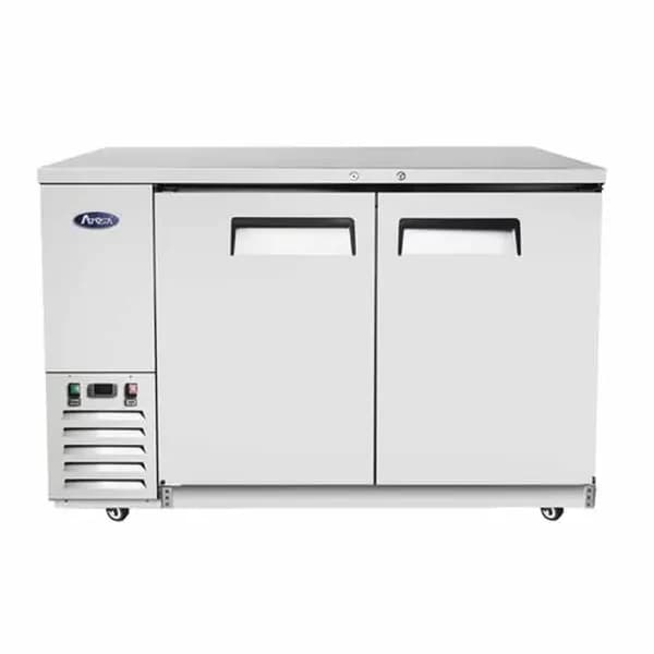 Atosa MBB59GR Stainless Steel Back Bar Cooler 57-3/4"W — main image