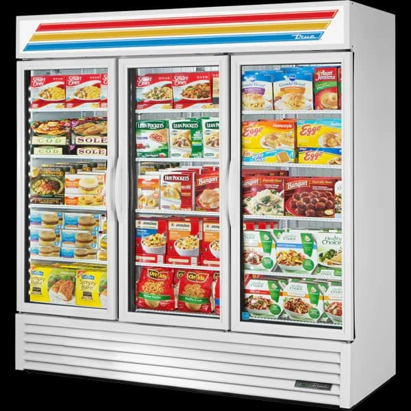True GDM-72F-HC TSL01 Glass Door Freezer, 72 cu.ft.