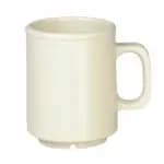 Thunder Group CR9010RD Orange 8 oz. Melamine Mug/Cup | Case of 12 — view 6