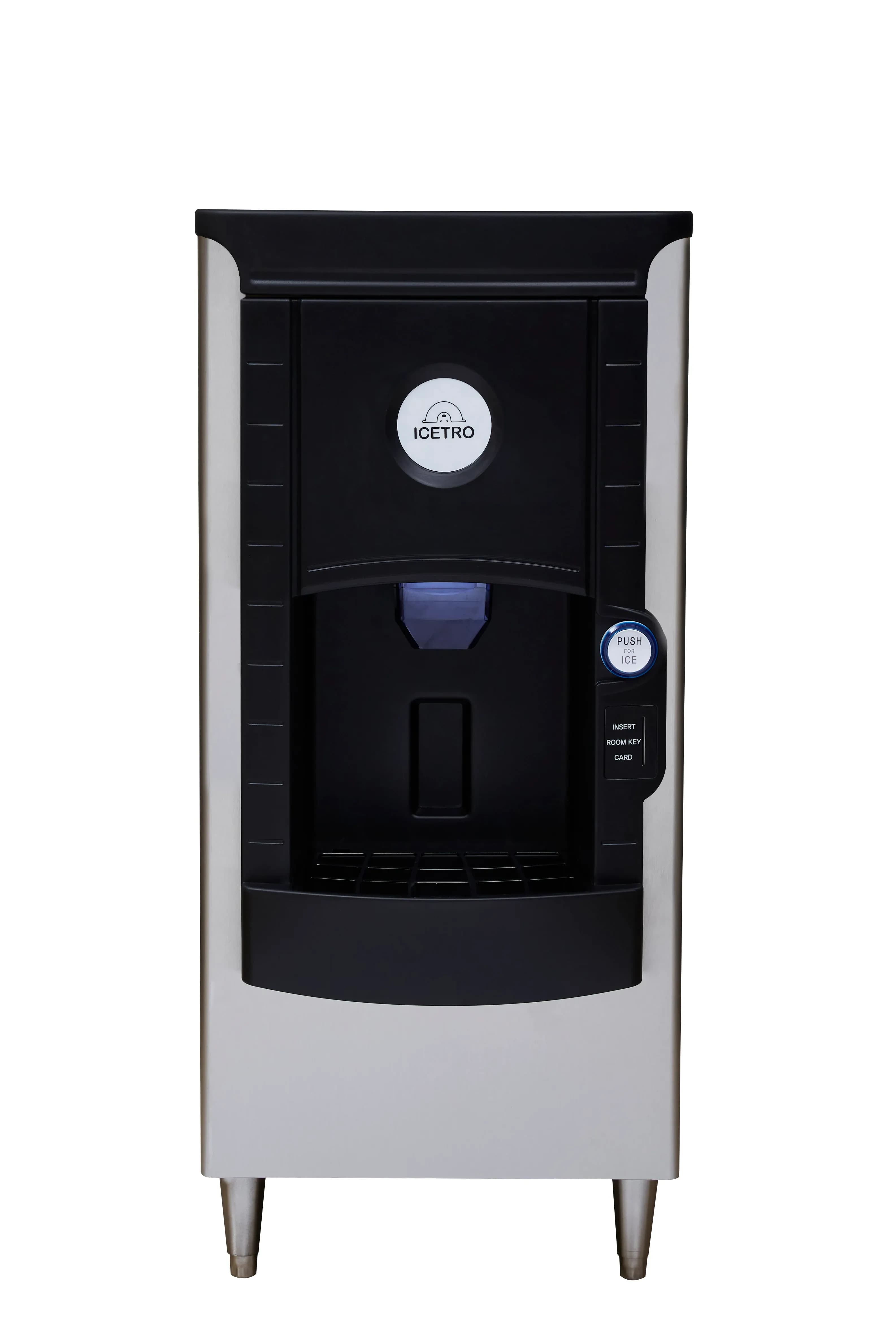 Icetro ID-H150-22 Freestanding Ice-Only Dispenser 141 Pound Storage Push-Button Dispense Cube, Full Cube, Half Cube Style Ice — 115V, 1PH — view 3