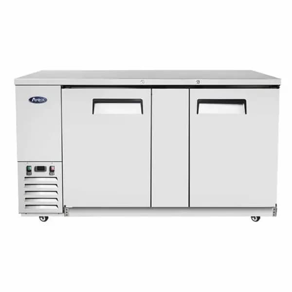 Atosa MBB69GR Stainless Steel Back Bar Cooler 68"W — main image