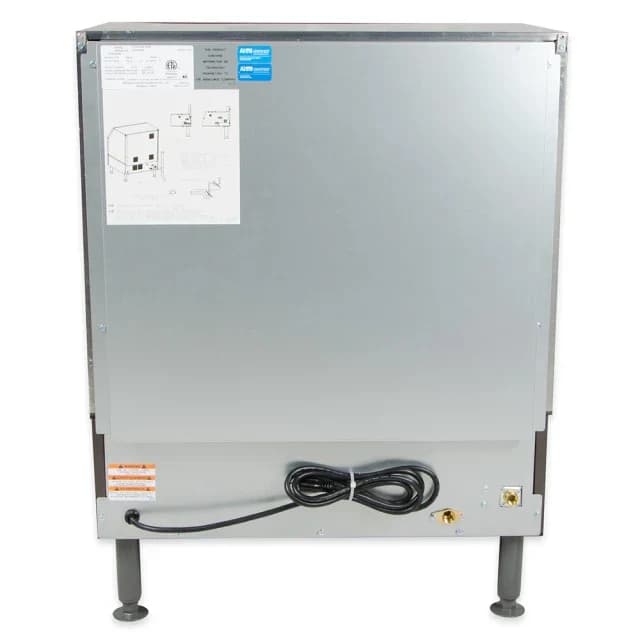 Manitowoc UYF0310A NEO Undercounter Half Dice Ice Machine Head and Bin 290 lb/24 hr Air-Cooled — view 4