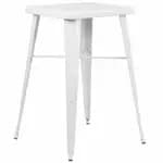 Flash Furniture CH-31330-YL-GG Square Bar Height Galvanized Steel Yellow Table — view 3