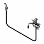 T&S B-1171 4" Deck Mount Lavatory Faucet with 8" Swing Spout Nozzle — view 6