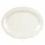 Thunder Group DM212H Graham 12" x 9" Oval Melamine Platter | Case of 12 — view 3