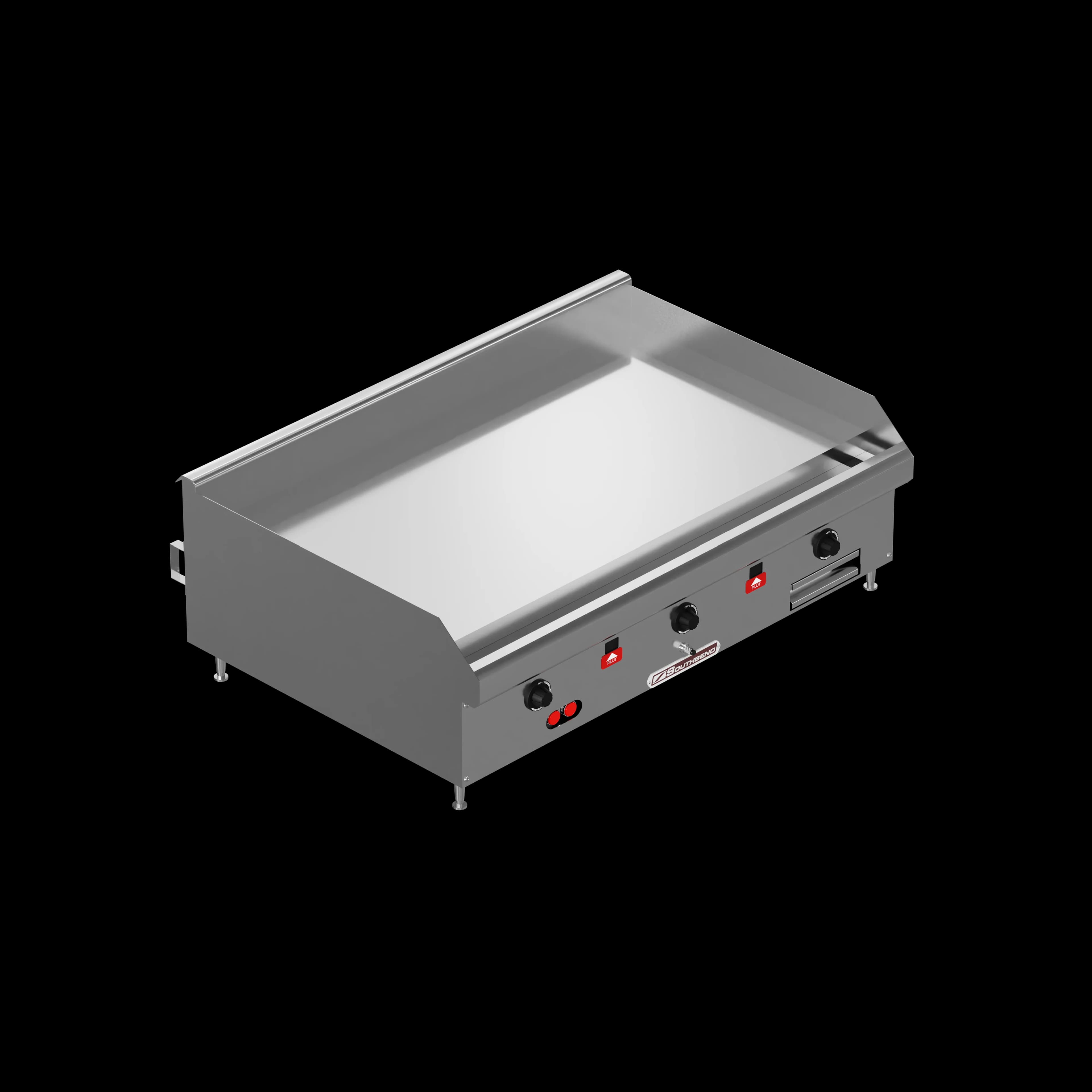 Southbend HDG-36-30 Counterline Gas Countertop Griddle 36 Inch Wide Thermostatic Control Rectangle Polished Steel 1 Inch Thick Plate Heavy-Duty — Natural Gas, 90000 BTU — view 6