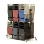 National Public Seating 84 Double-Tier Hanging Chair Truck — view 10