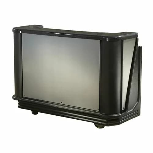 Cambro Cambar BAR730DS770 Chicago Portable Bar 7-Bottle Speed Rail Portable Bar 77-5/8"W X 28-1/2"D X 47-1/2"H — view 2