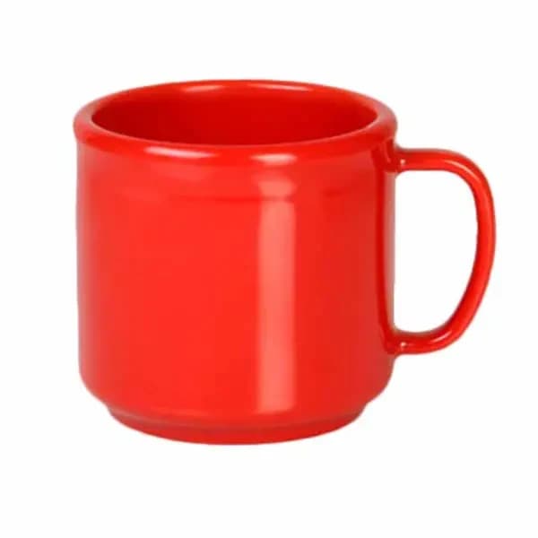 Thunder Group CR9035PR Red 10 oz. Melamine Mug/Cup | Case of 12 — view 2