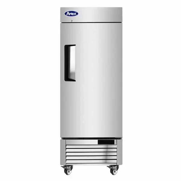 Atosa MBF8519GR 8.3 cu. ft. 1-Door Bottom Mount Reach-In Refrigerator 24-1/4"W — main image