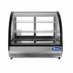 Atosa CHDC-44 4.4 cu. ft. Curved Glass Front Heated Countertop Display Case 27-1/2"W — view 4