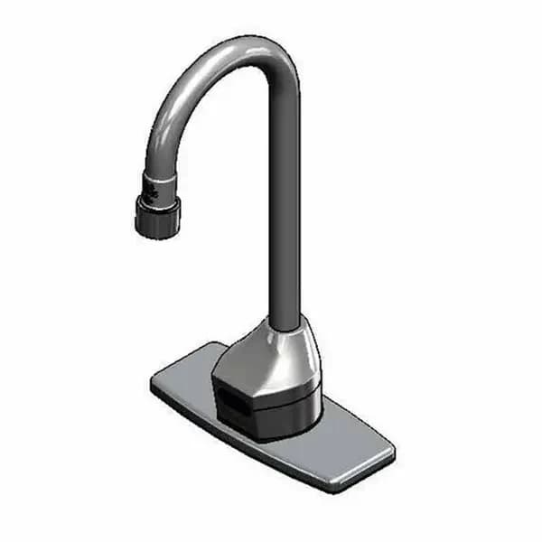 T&S EC-3100-4DP-HG Single Hole Deck Mount ChekPoint Electronic Hands Free Sensor Faucet — view 2