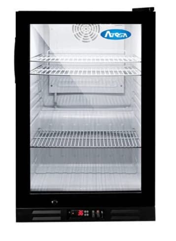 Atosa CTD-5T 4.6 cu. ft. Countertop Refrigerator Merchandiser 21-1/4"W — main image