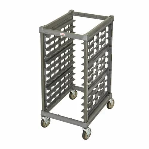 Cambro Camshelving UPR1826HP12580 12-Full Size Brushed Graphite Sheet Pan Rack 25-7/16"W X 33-7/8"L X 48"H — main image