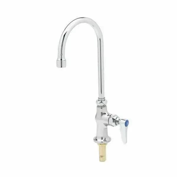 T&S B-0308-QT-VWS Single Hole Deck Mount Pantry Faucet — main image