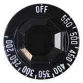 Southbend Range 1190573 Knob, Oven Thermostat, 200-550F — view 2