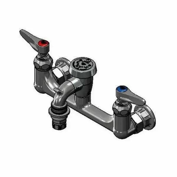 T&S B-2271-POL Wall Mount Service Sink Faucet — main image