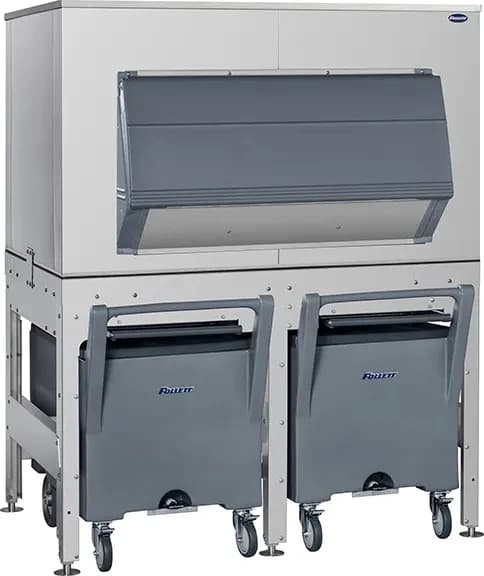Follett ITS2250SG-60 Gravity Dispense Ice Bin 2133 Pound Capacity Polyethylene Interior Cube, Flake, Nugget Ice Compatibility — main image