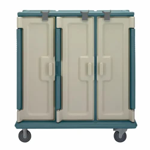 Cambro MDC1411T60401 Slate Blue Meal Delivery Cart — main image