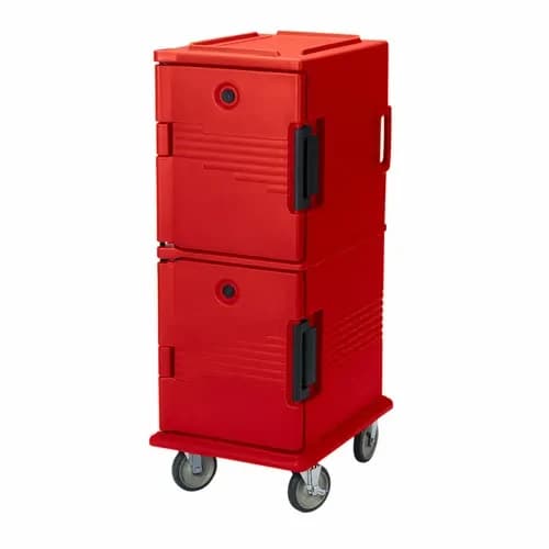 Cambro Ultra Cam Cart UPC800158 Insulated Hot Red Front Loader Food Carrier — view 2