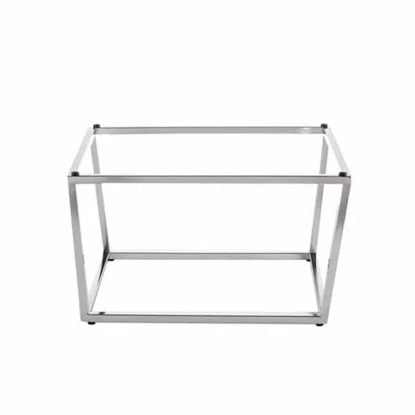 Tablecraft 21003 Stainless Steel Display Riser 12-3/4" x 10-1/2" x 7-1/4" — main image