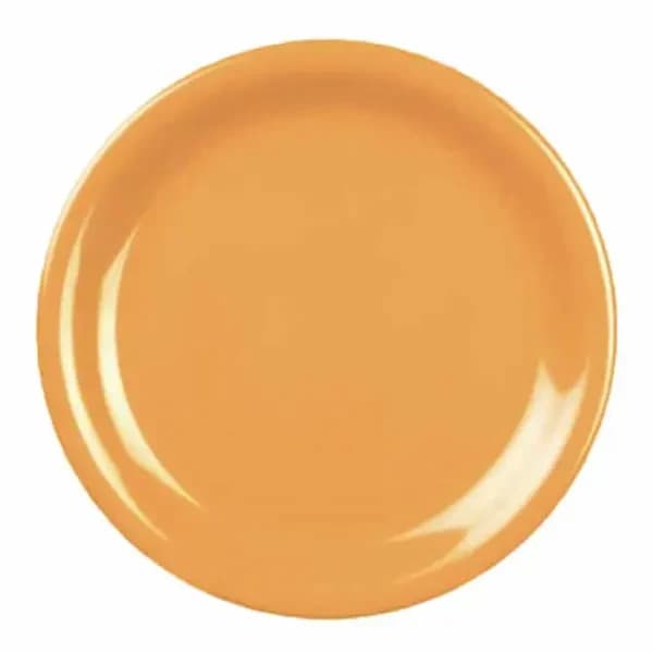 Thunder Group CR110YW Yellow 10-1/2" Melamine Plate | Case of 12 — view 2