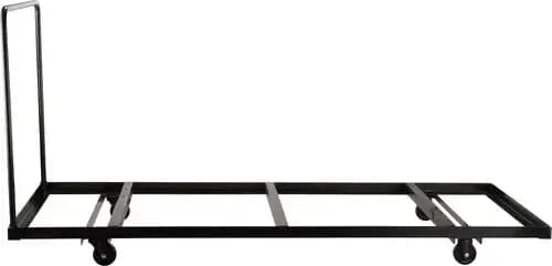 National Public Seating DY-3096 Folding Table Dolly - Horizontal Storage - Max 96"L — view 3