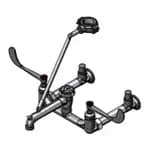 T&S B-0665-CR-BSTRK Wall Mount Service Sink Faucet — view 4
