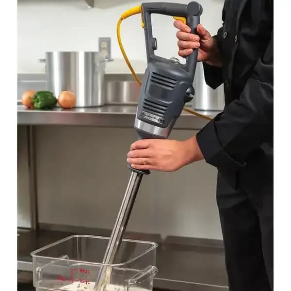 Hamilton Beach HMI016 BigRig™ Immersion Blender Mixer with wall mount hanger — view 6