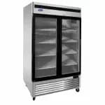 Atosa MCF8732GR 28.5 cu. ft. 2-Swinging Door Freezer Merchandiser 39-1/2"W — view 6