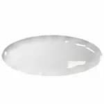 Thunder Group RF2024B Black Pearl 24" x 10" Oval Melamine Platter | Case of 2 — view 3