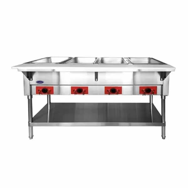 Atosa CSTEA-4C 4-Well 120V Electric Hot Food Steam Table 58"W — view 2