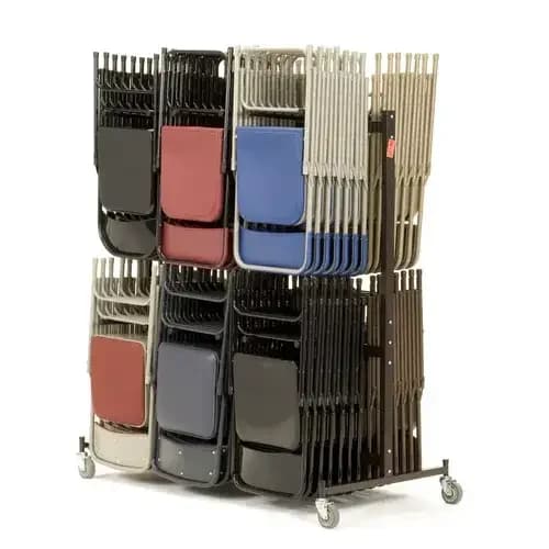 National Public Seating 84 Double-Tier Hanging Chair Truck — view 5