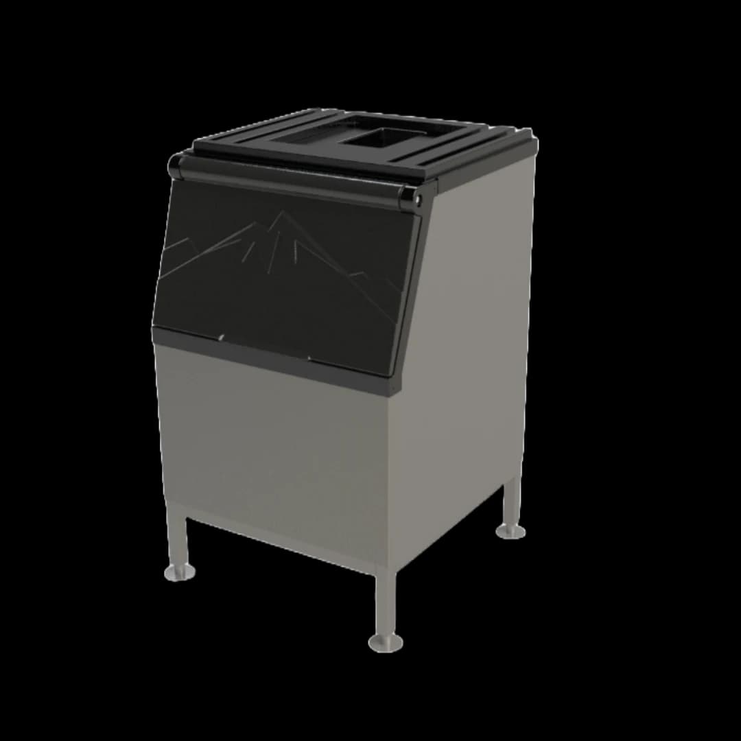 Kloppenberg CRB-30 Ice Storage Bin 300 Pound Capacity Polyethylene Interior — main image
