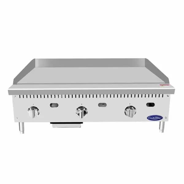 Atosa ATTG-36 75,000 BTU Thermostatic Controlled Gas Griddle 36"W — view 2