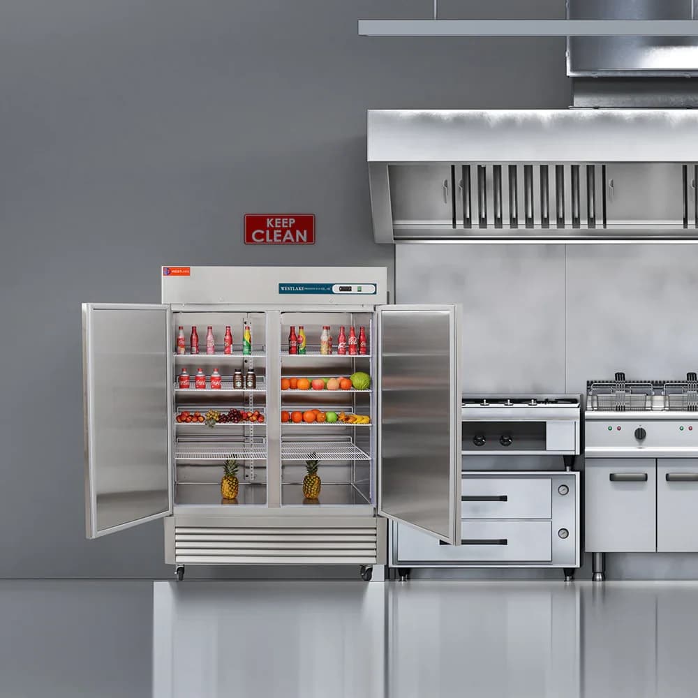 Westlake WKR-49B Reach-In Refrigerator 2 Door 33-40°F — view 2