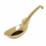 Thunder Group 7000V Ivory 1 oz. Melamine Spoon | Case of 60 — view 3