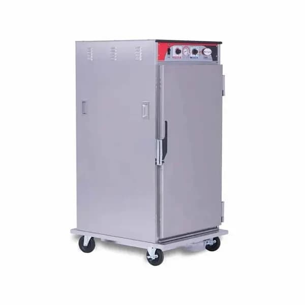 BevLes HCSS60W91 Insulated Solid Door 3/4 Height Heated Holding Cabinet 28"W — main image