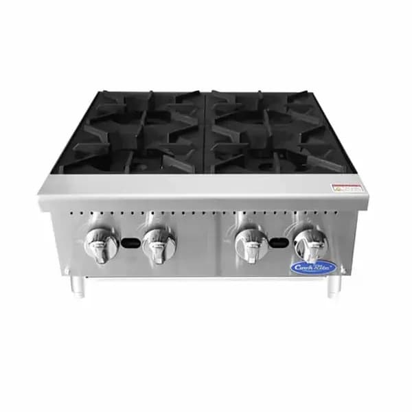 Atosa ACHP-4 128,000 BTU 4-Burner Gas Hot Plate 24"W — main image