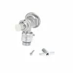 T&S B-0737-POL Single Hole Wall Mount Sill Faucet — view 5
