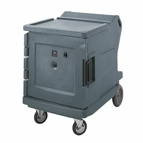 Cambro Camtherm CMBH1826LC191 Granite Gray Hot Cart — view 2