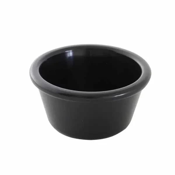 Thunder Group PL538BL1 4 oz. Black Plastic Ramekin | Case Of 12 — view 2