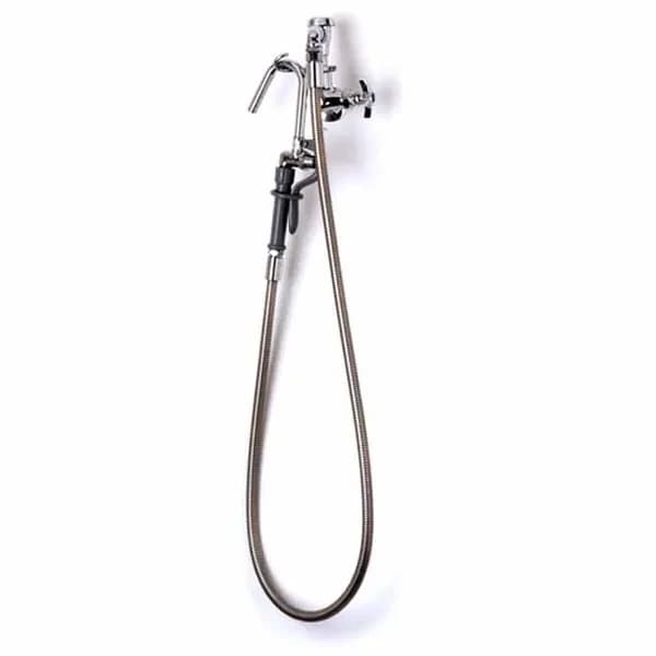 T&S B-0605-CR Wall Mount Pot and Kettle Filler Faucet with 68" Hose — main image