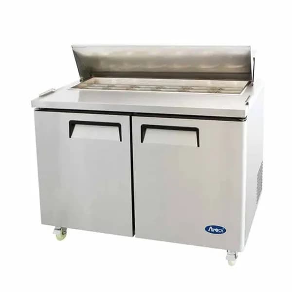 Atosa MSF3610GR 10 Pan 2-Door Sandwich Prep Table 36-1/4"W — view 2