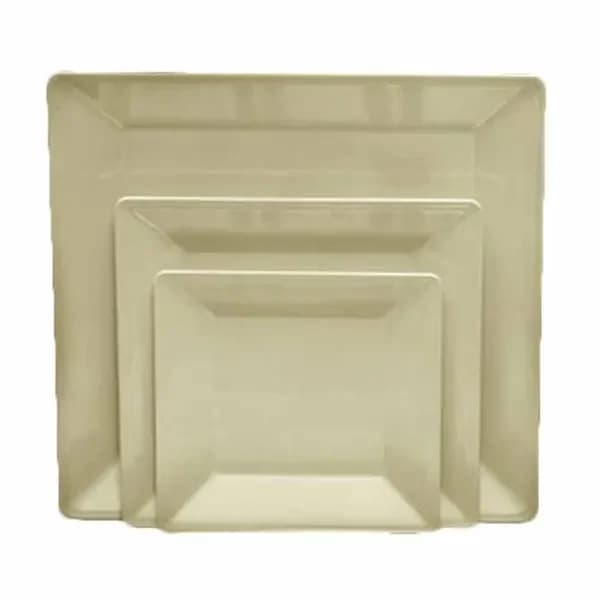 Thunder Group PS3211V Passion Pearl 10-1/4" x 10-1/4" Square Melamine Plate | Case of 12 — view 2