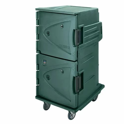 Cambro Camtherm CMBH1826TBF192 Granite Green Hot Cart — main image