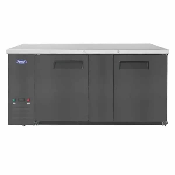 Atosa SBB69GRAUS2 Shallow Depth Stainless Steel Top Back Bar Cooler 68"W — main image