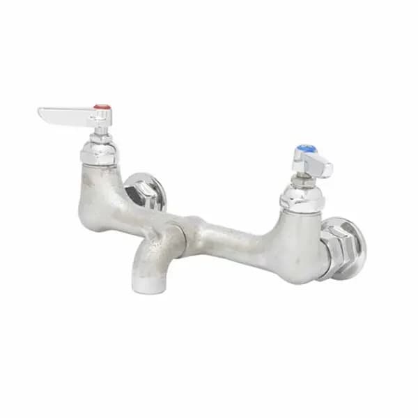 T&S B-0672-RGH 8" Wall Mount Service Sink Faucet — view 2